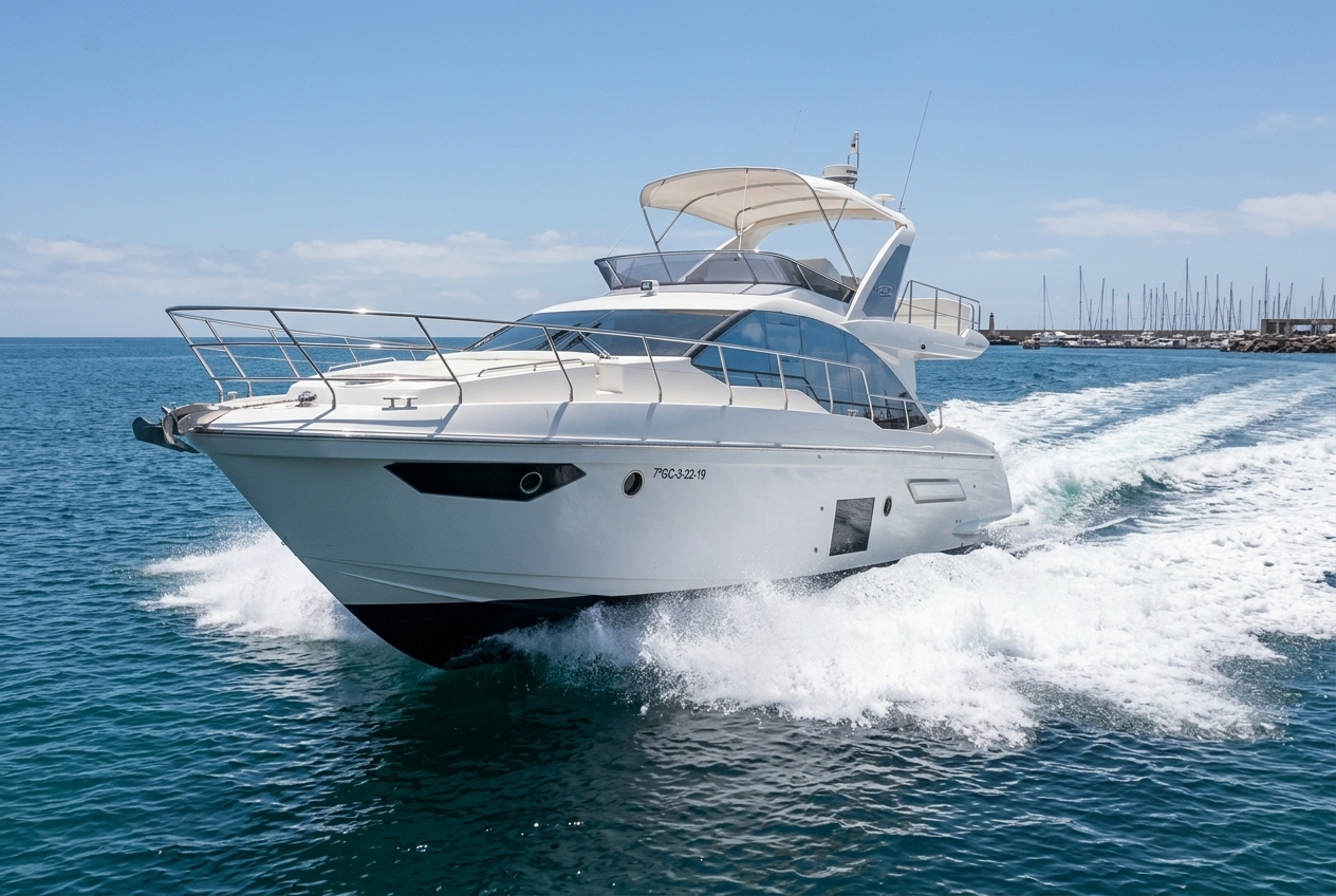 Flybridge cruiser — produced by Pulos